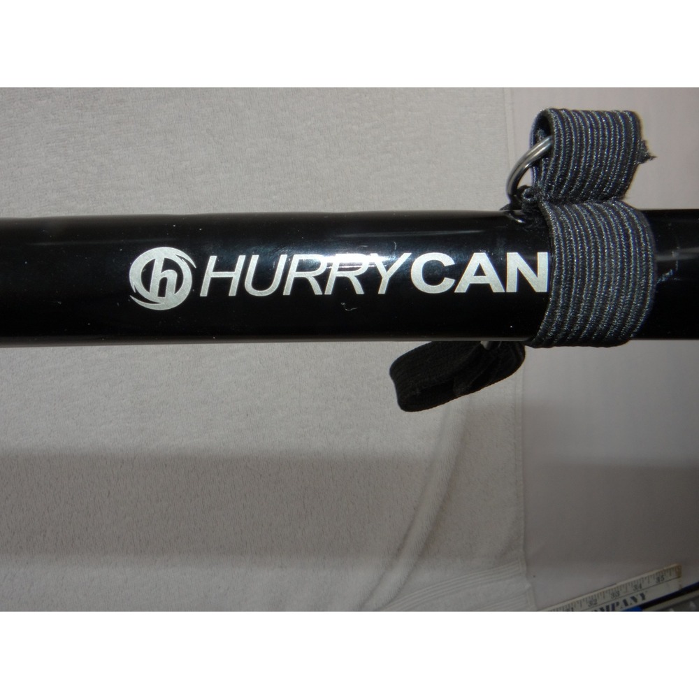 HurryCane Freedom Edition Folding Walking Cane Black Adjustable SteadiGrip Base - Picture 5 of 5
